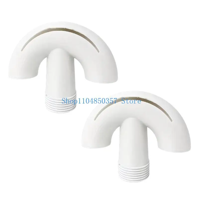 652F Threaded Swim Pool Fountains Aerator Head 3/4Inch ABS Plastic Nozzle for Pool Return Jet Sprays Setups and Water Feature