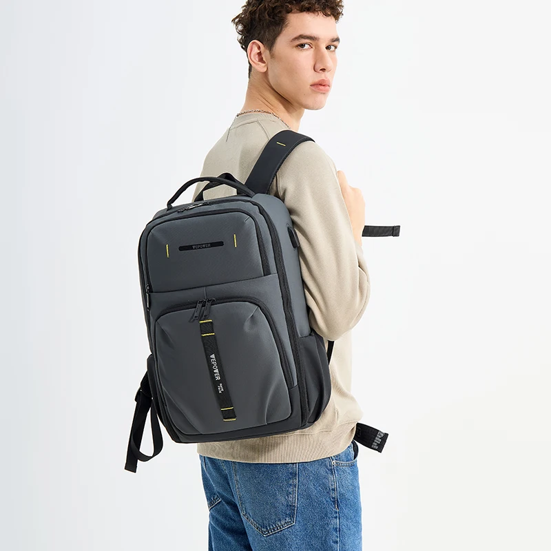 Mochila Oxford de grande capacidade para homens, bolsa para computador, mochila escolar, de volta à escola, moda