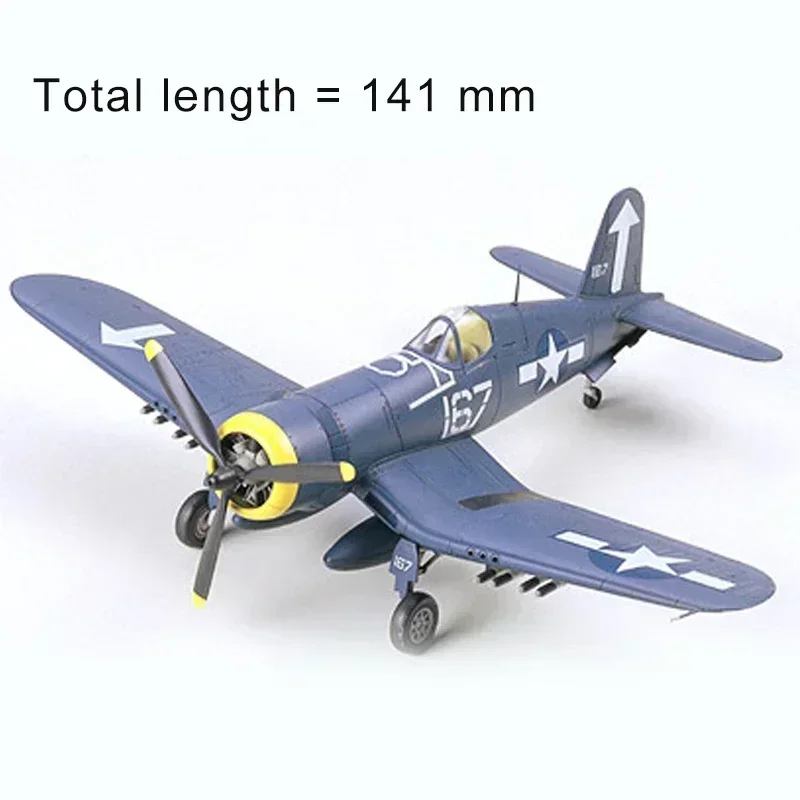 TAMIYA 1/72 Montagemodell 60752 F4U-1D Bomber-Flugzeugmodellbausatz auf Piratenträgerbasis
