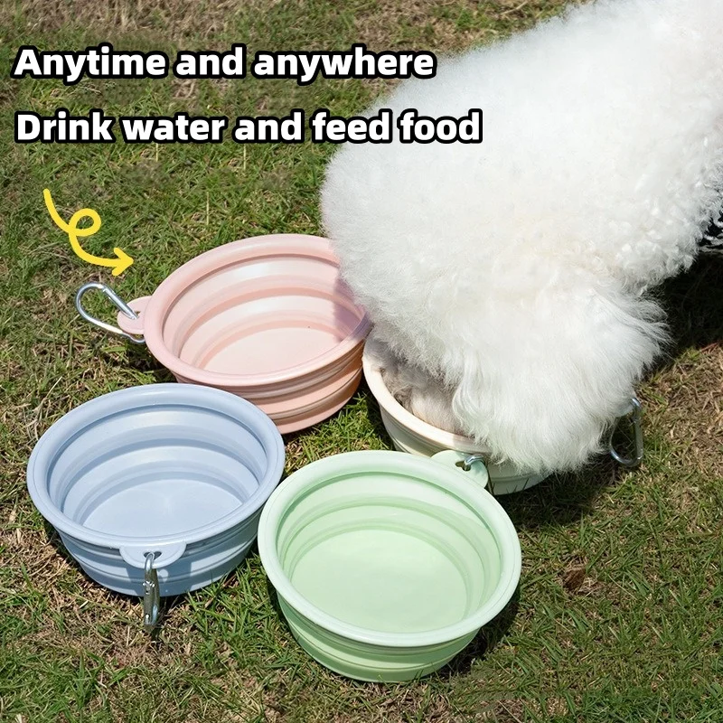 Foldable Silicone Pet Bowl 1