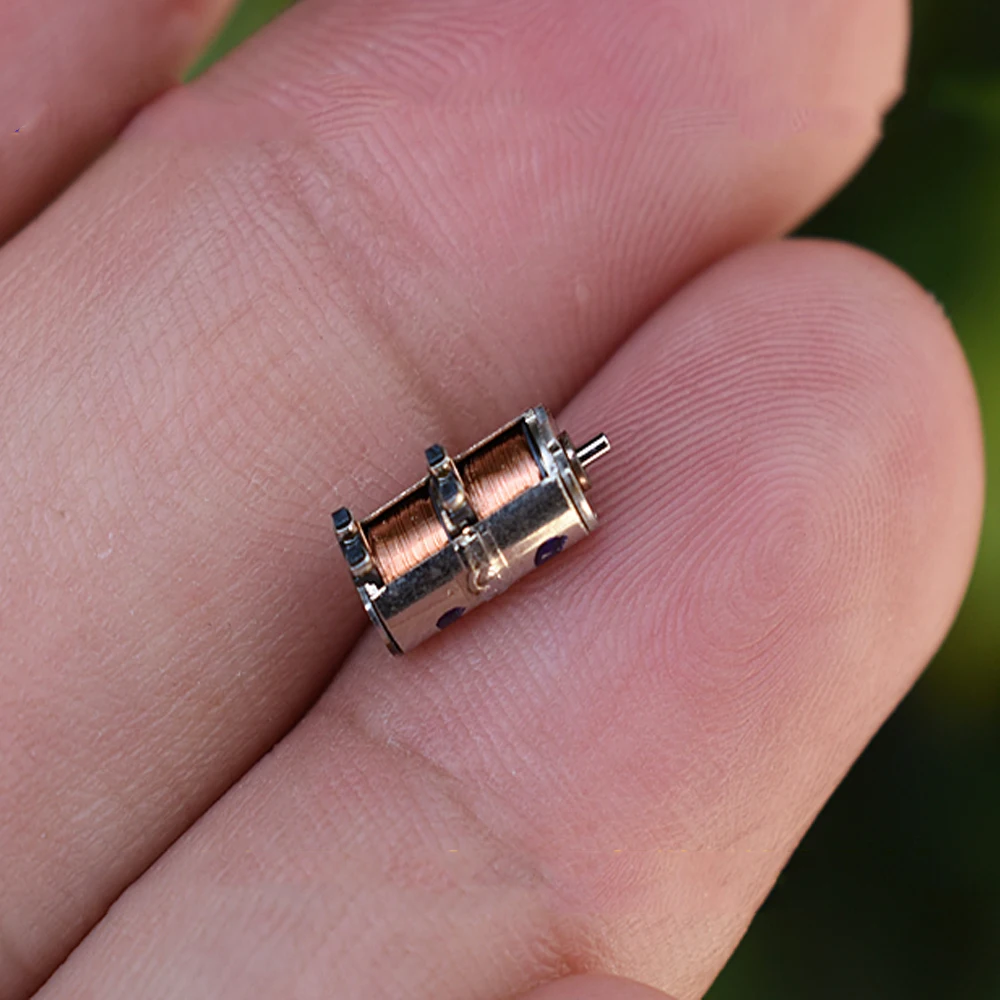 2PCS Mini 4mm Stepper Motor 2-Phase 4-Wire DC 5V 0.3A Stepper Motor Precision Exquisite Stepper Motor Digital Camera Appliances