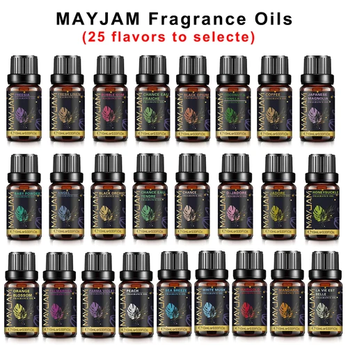 Aceites aromáticos MAYJAM para fabricación de velas, ambientador para coche, ropa, pelo, Jadeore, Ángel, Magnolia, coco, vainilla, aceite aromático