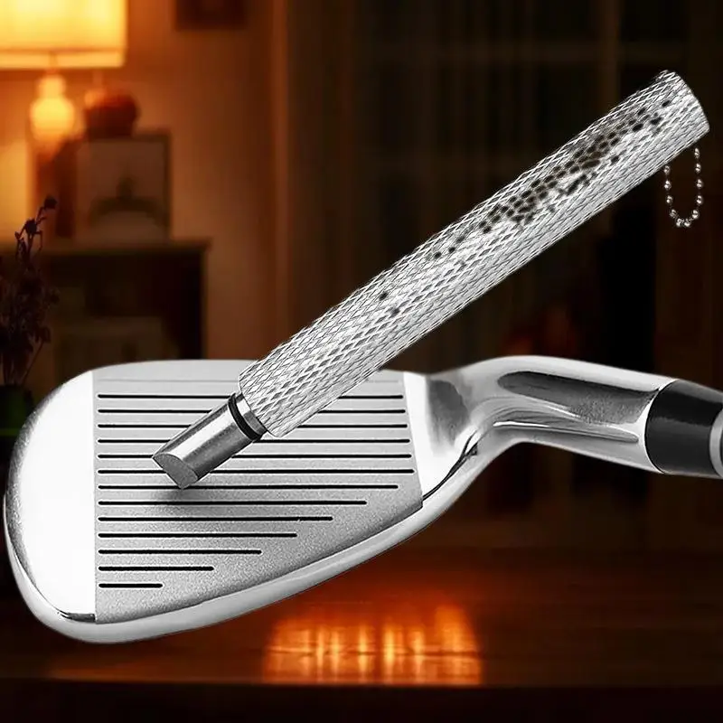 New 1PC Golf Club Grooving Sharpening Tool Golf Groove Sharpener Wedge Club U V Type Square Regroover Blade Cleaning Tool Acces