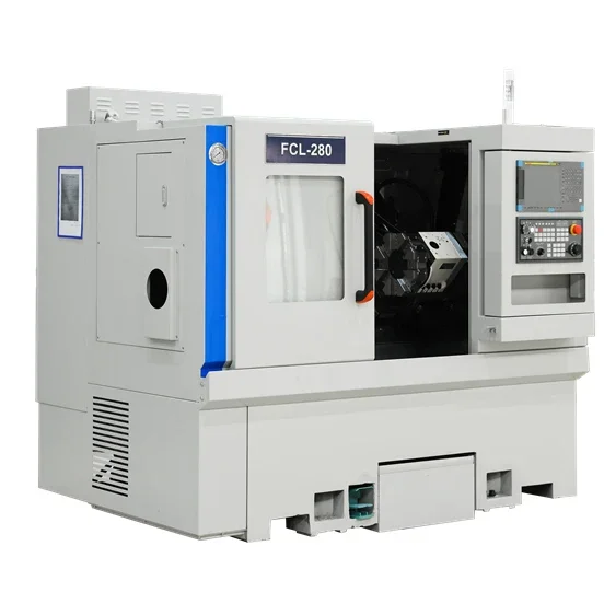 Suzhou taidefu CNC Slant Bed Lathe with Inclined Linear lathe machine