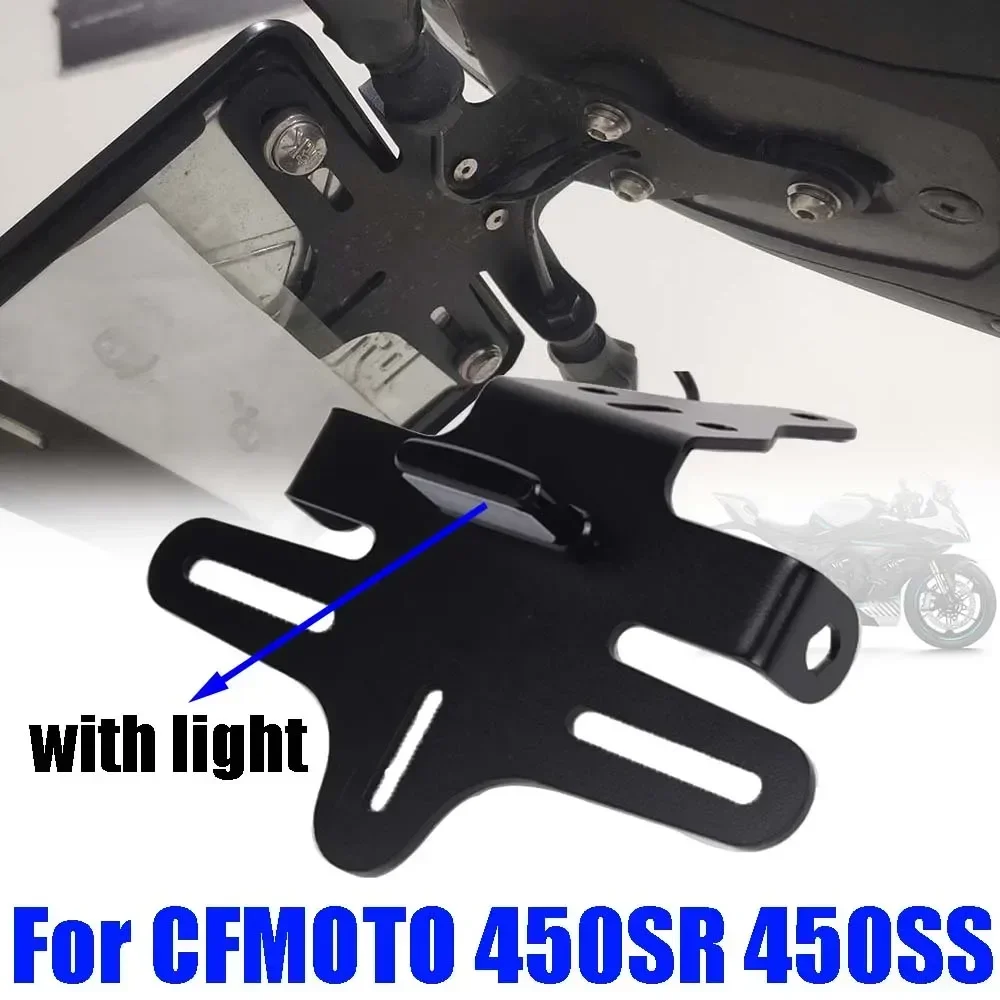 License Plate Holder Bracket Tail Tidy Fender Eliminator For CFMOTO CF MOTO 450SR 450SS SR450 SS450 450 SR 450 SS Accessories