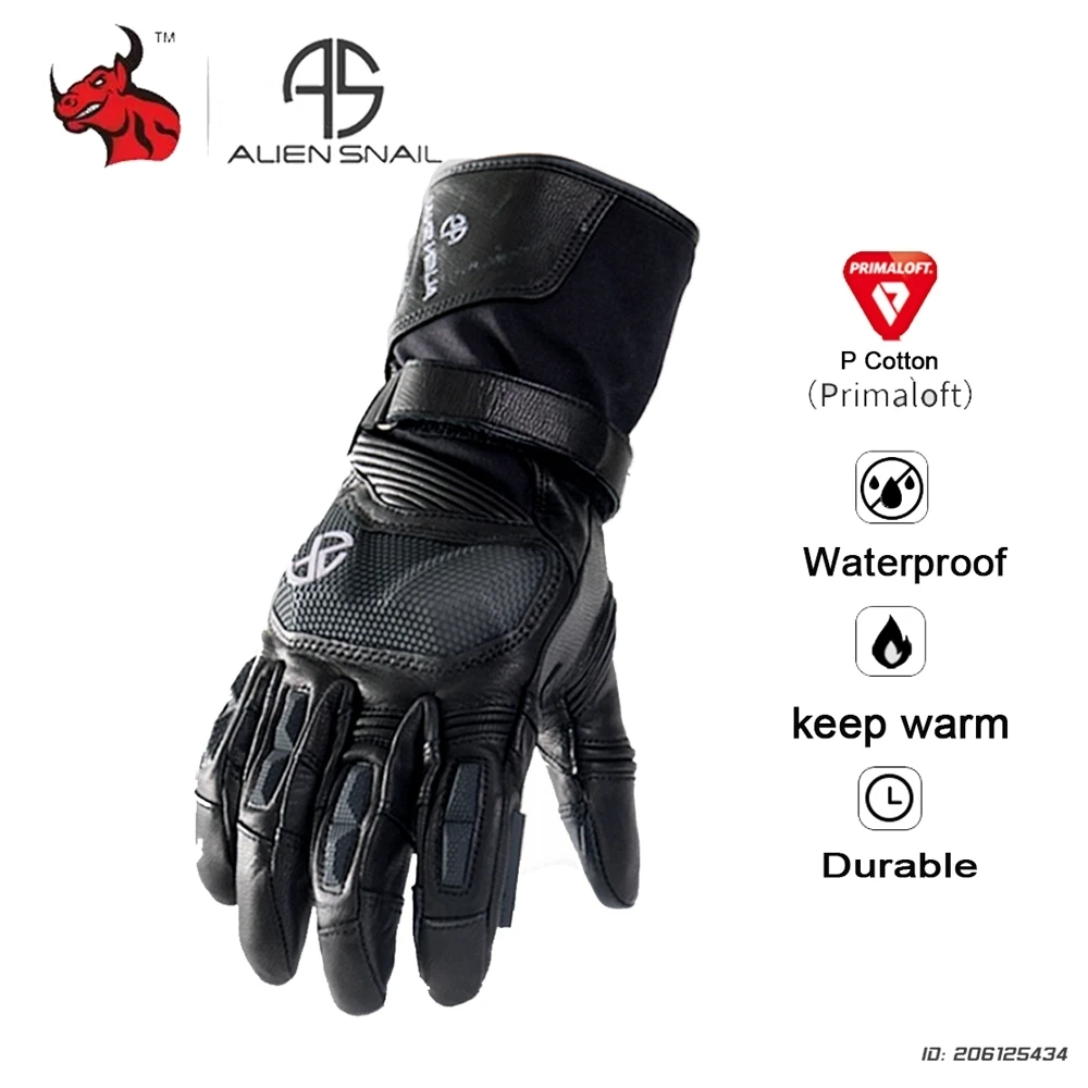 

Genuine Leather Motorcycle Gloves Waterproof Outdoor Riding Motocross Gloves Touch screen Motorcycle Motocross Gloves Men Women