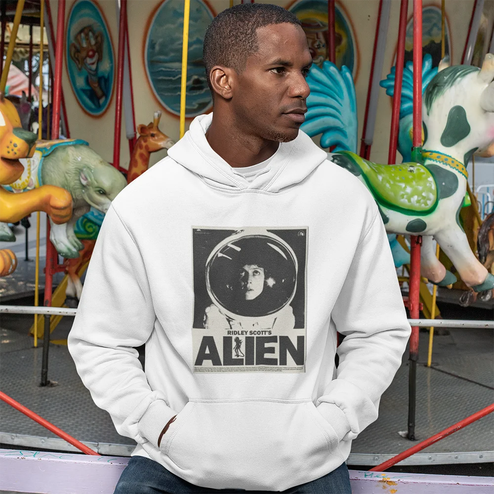 

Alien Ellen Ripley 80s Retro sci fi horror film scary movie Weyland Xenomorph Yutani men's winter clothes streetwear hoodies