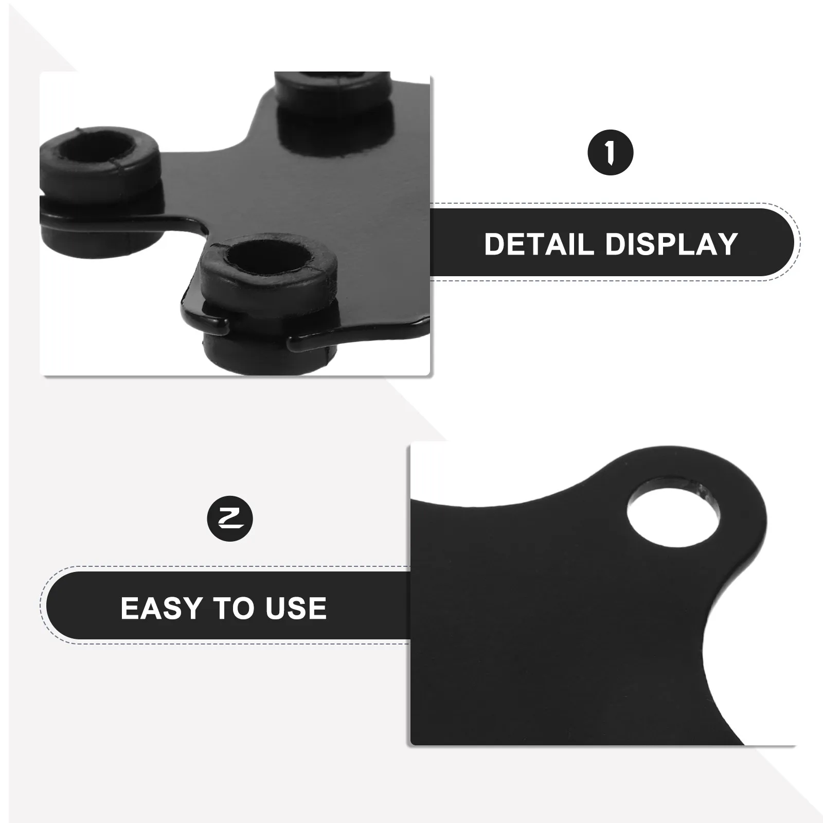 Universal Motorcycle Speedometer Bracket Gauge Mounting Plate for Modified Bikes Weatherproof Vibration Reduction Dashboard