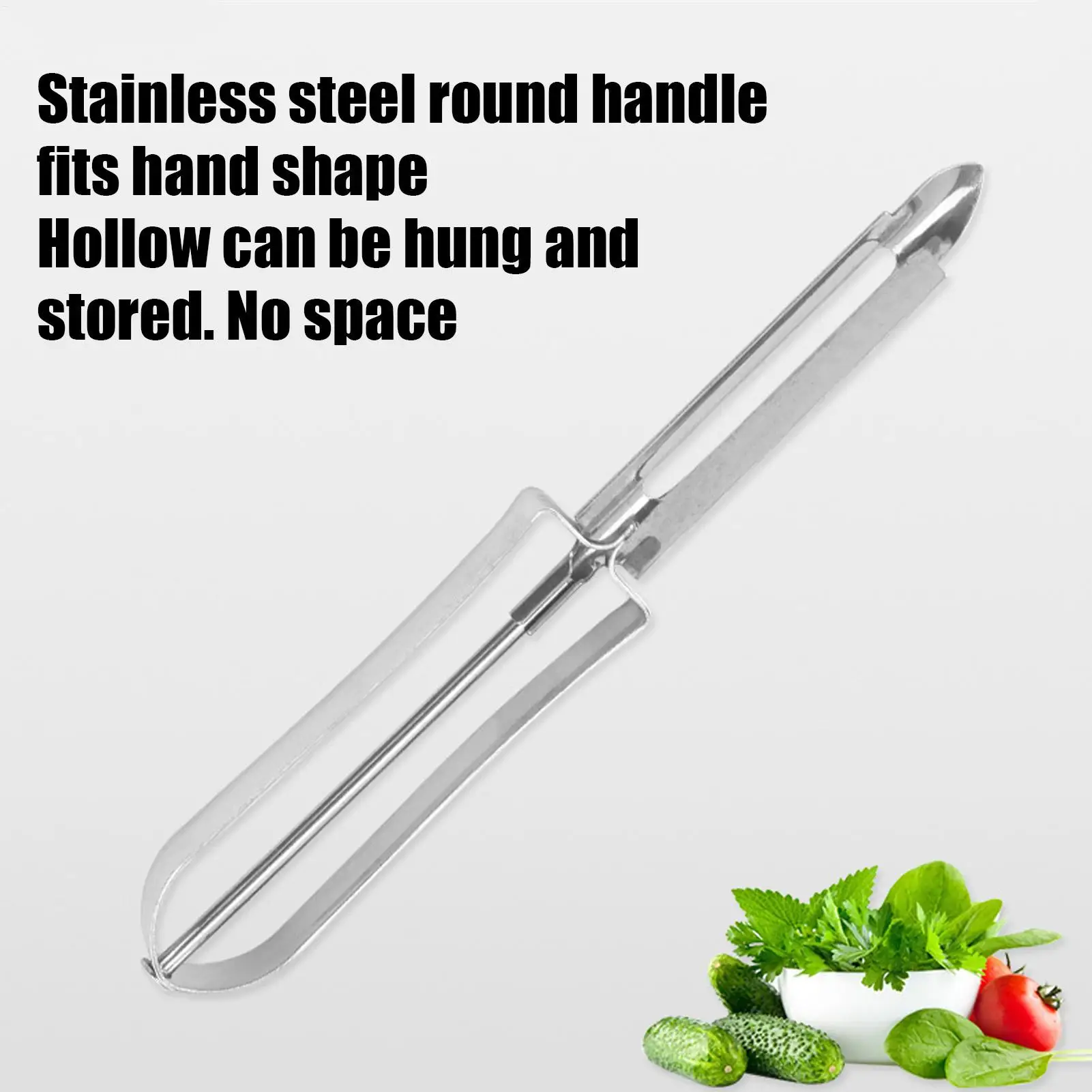 Stainless Steel Vegetable Peeler Multifunctional Kitchen Cutter with Comfort Grip Handle Kitchen Gadget for Fruit&Veggie Peeling