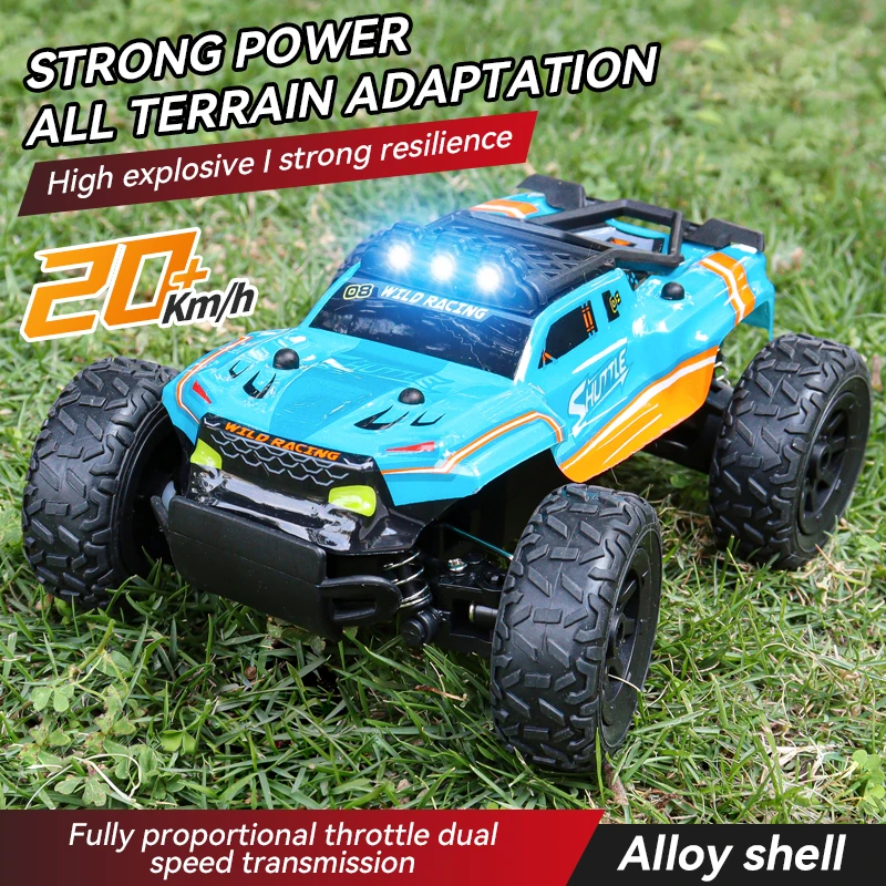 Large off-road high-speed vehicles, high-horsepower alloy remote control cars, professional drifting RC racing cars