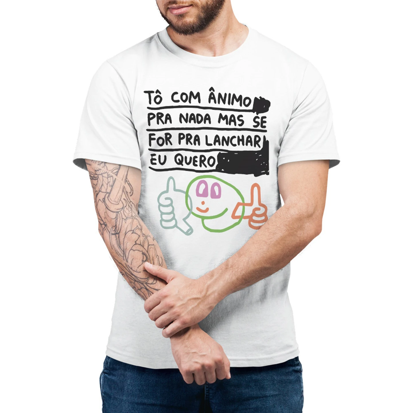 Super Gay Men's T-Shirt with Various Printed Styles Cotton T-Shirt White Tee Shirts Men Large Size Tee S-5XL