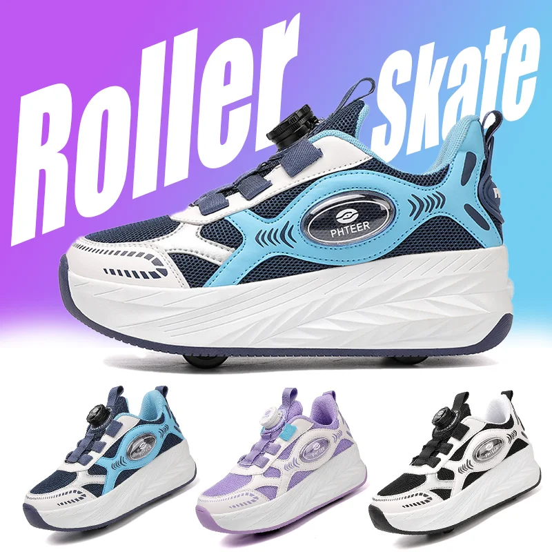 2026new-children's-4-wheel-detachable-roller-skates-kids-outdoor-casual-sneakers-for-boys-girls-sport-entertainment