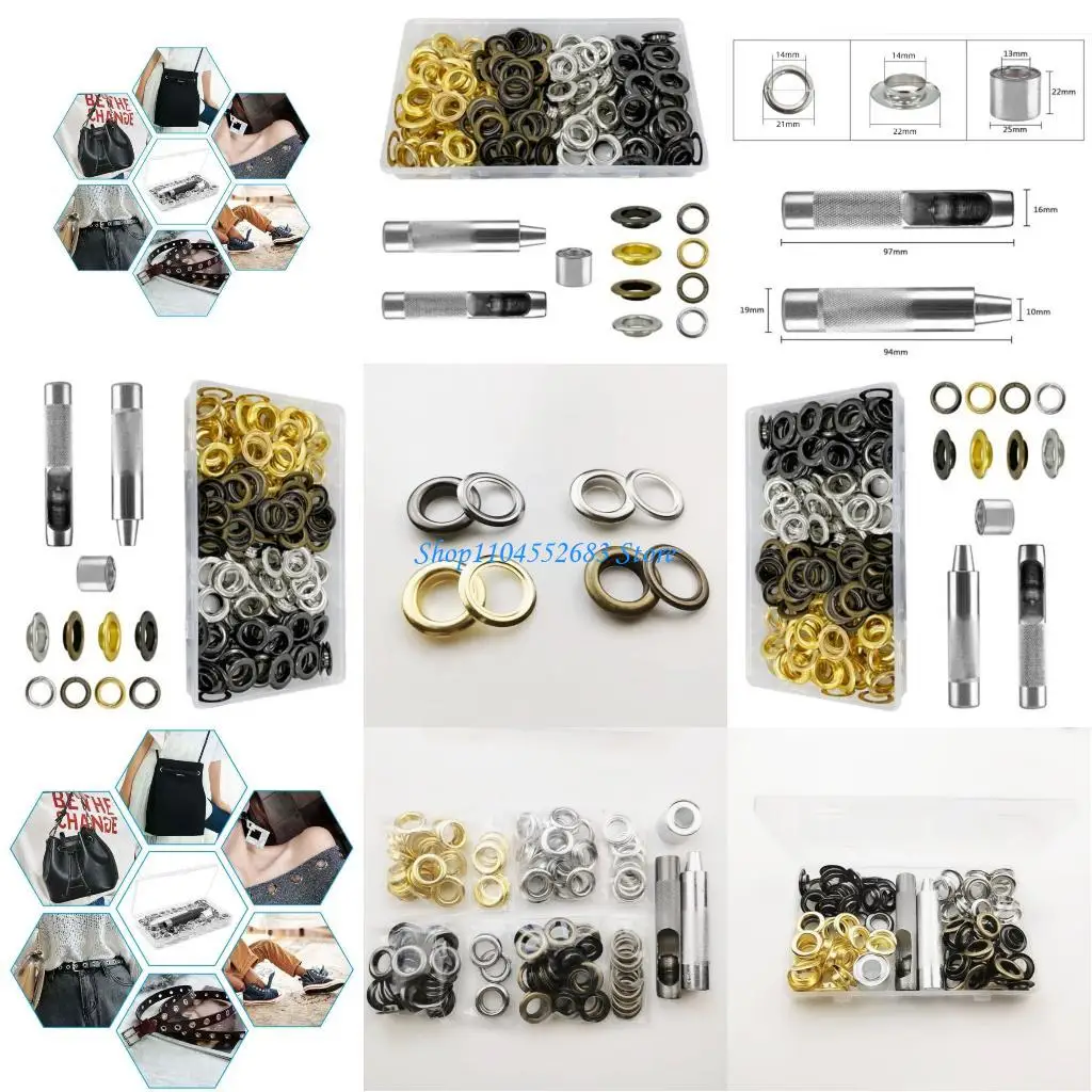 Y6GD Metal Button With Plier Tool Sewing Button Thickened Fastener DIY Craft for Installing Sewing Clothes