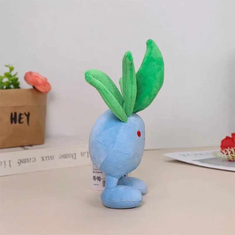 8 inch Pokémon Fit-serie Oddish pluche - officiële levensechte plantenpop in pc-stijl, zachte schattige generatie 1 wiet Pokemon gevulde coll