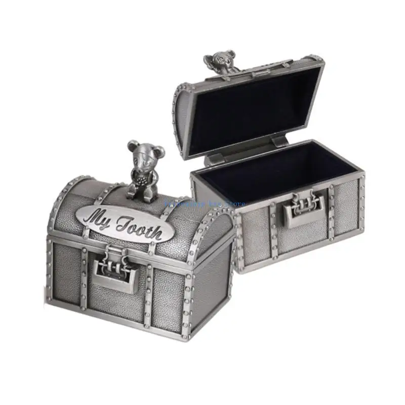 F1CB Kids أسنان حاوية حاوية صناديق الأسنان ومربع حليقة الحامل الجاني للطفل