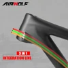 Airwolf カーボンフルサスペンションマウンテンバイクフレーム 12X148 ブースト 29er カーボンフレーム MTB XC MTB 自転車ディスクフレームトラベル 100 6