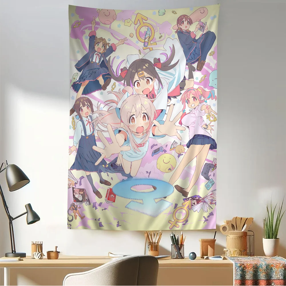 

Onimai Cartoon Tapestry Art Science Fiction Room Home Decor Wall Hanging Sheets