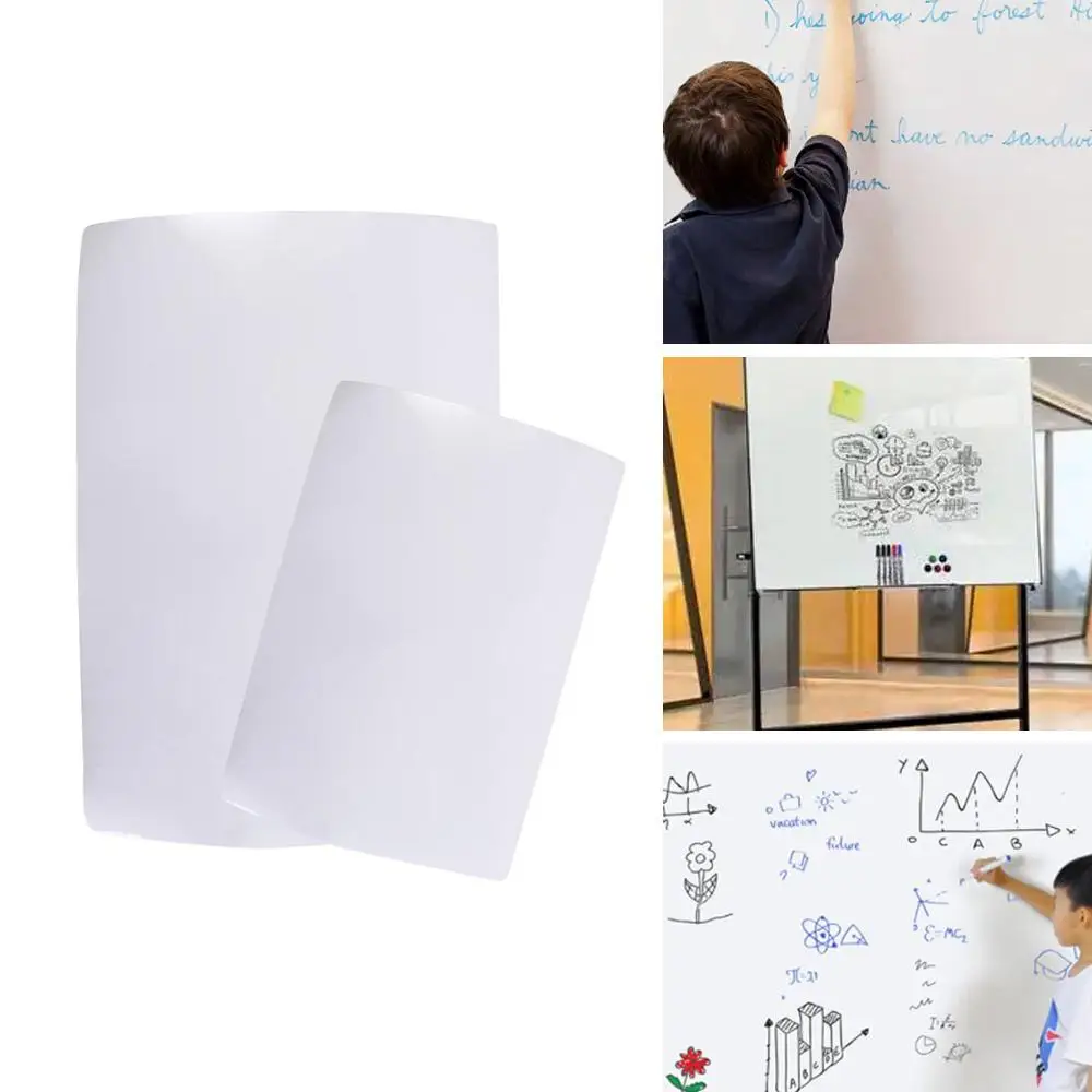 

Writing Drawing Graffiti Doodle A4A5 Size Small Whiteboard Sticker Adhensive Children Drawing Toy Memo Memorandum Sticker PVC