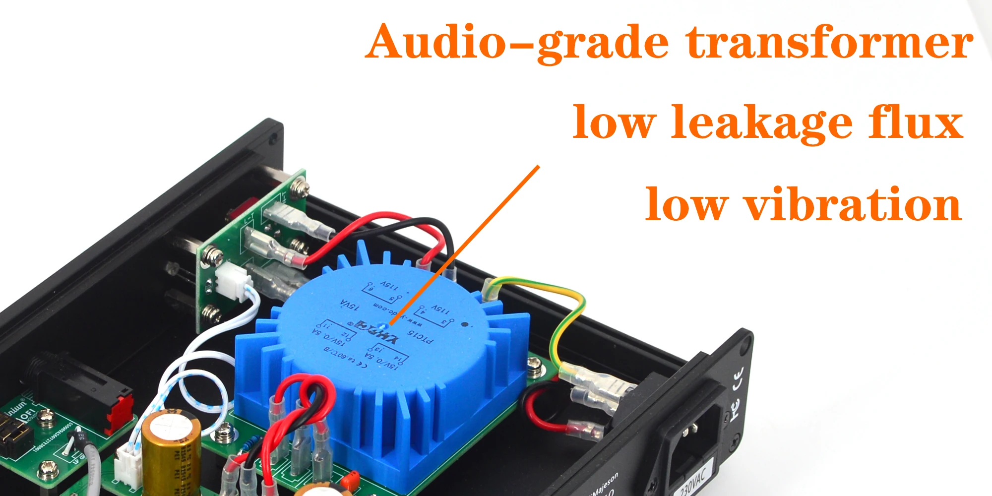 SMT-CK3 Voll diskreter Kopfhörerverstärker ohne Rückkopplung, Audiophiles Desktop-Hi-Fi-Audiogerät, natürliches Klangbild – Detail 12