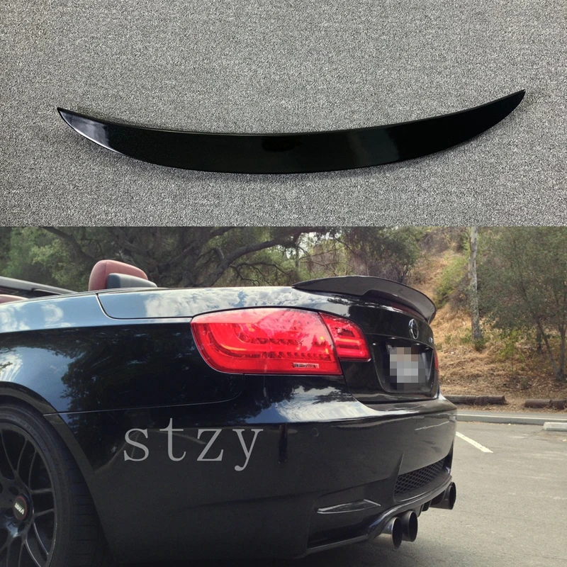 Pour BMW E93 noir brillant MP Style becquet de coffre arrière 335i 335d 330i 330d 320i 320d M3 coupé aileron de coffre arrière aile 2006-2013