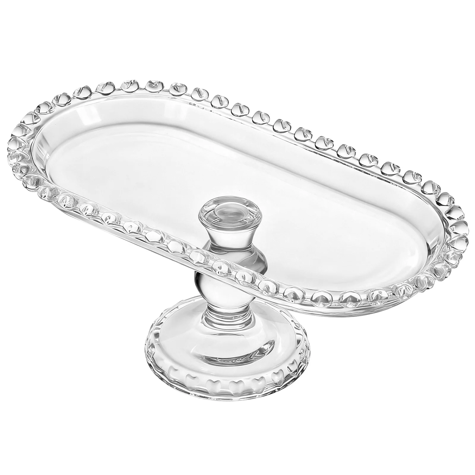 

Decorative Fruit Plates for Party Crystal Square Candy Platter Dessert Decoration Dry Transparent Crystals Centerpieces