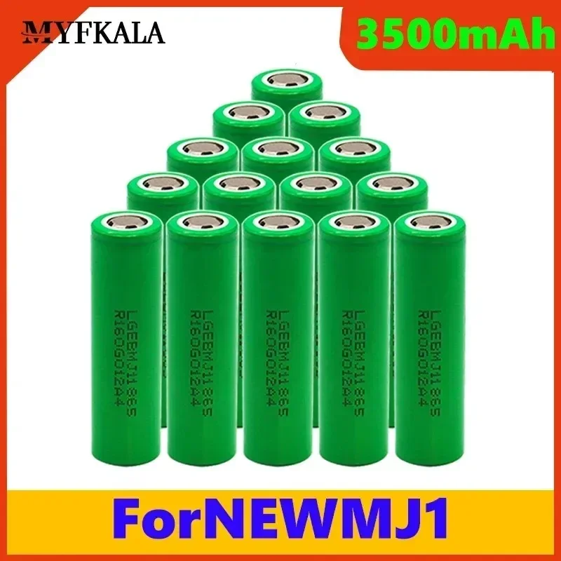 

2024 New 100% Original MJ1 3.7 V 3500 MAH 18650 Lithium Battery for Flashlight Electronic Cigarette Battery MJ1 3500 MAH Battery