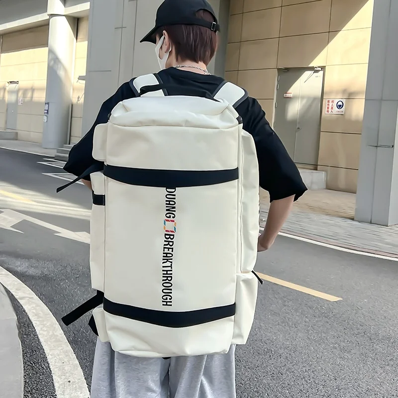 Snowboarding Backpack Unisex Large Capacity Separate Wet And Dry Double Shoulder Ski Bag for Men And Women with Helmet Shoes ...