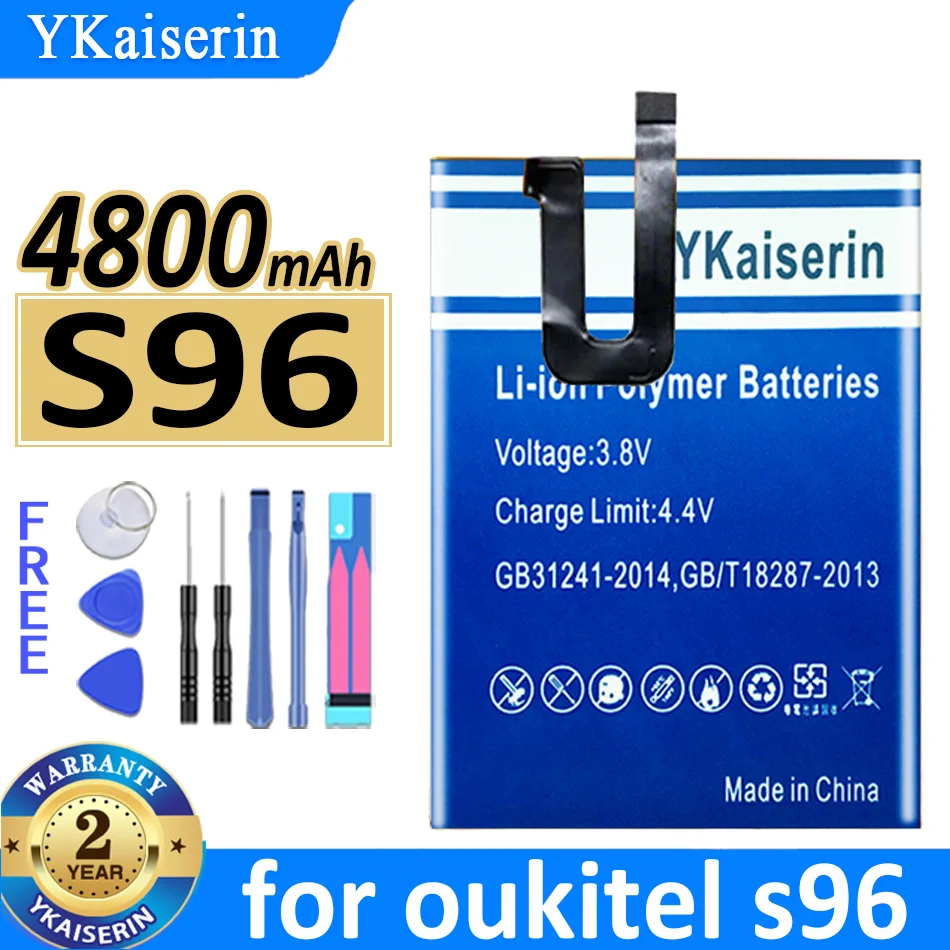 

4800mAh YKaiserin Battery for oukitel s96 Bateria