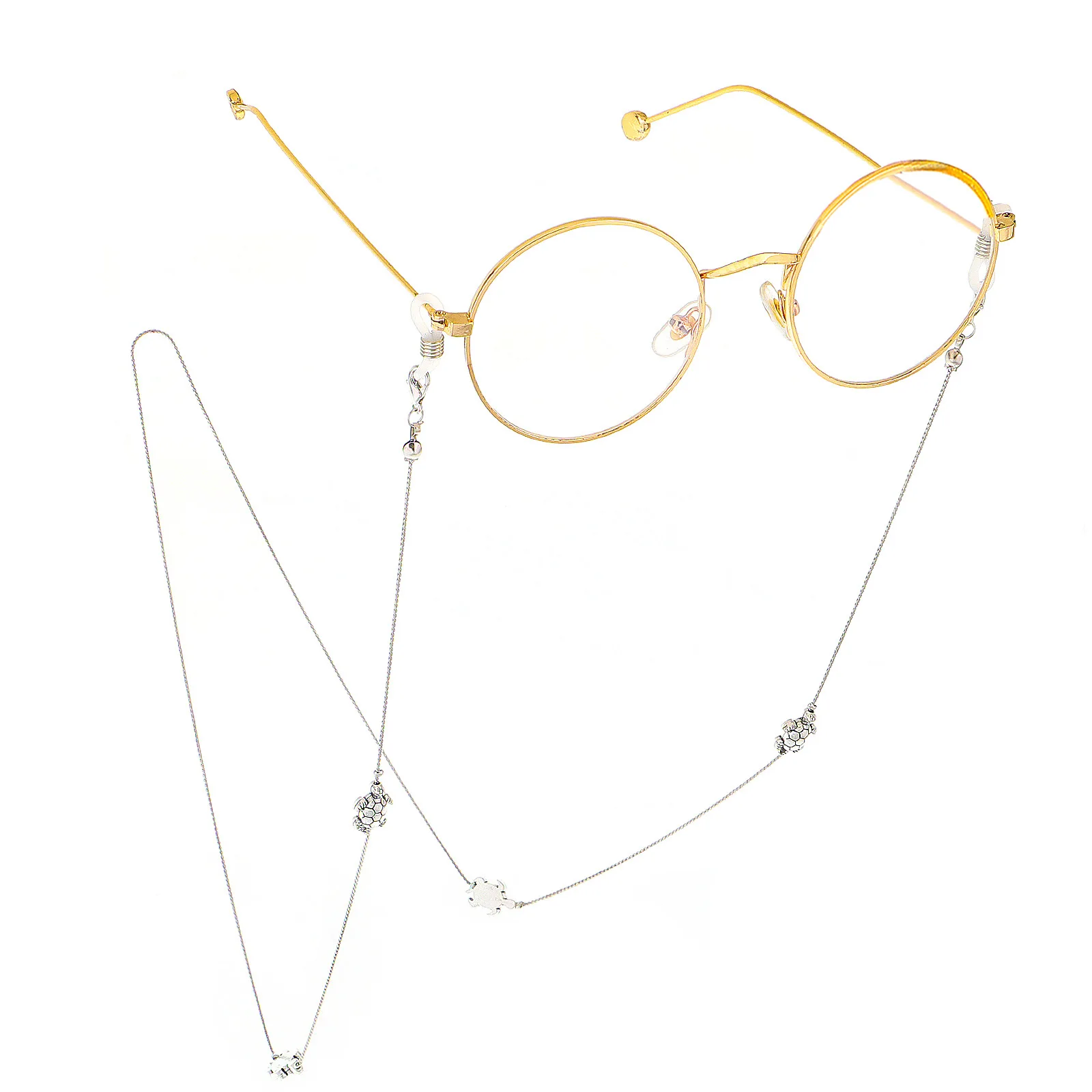 

Fashion Cute Tortoise Eyeglasses Chain Women Outside Casual Sunglasses Accessory Necklace Gift Mask Hanging Rope