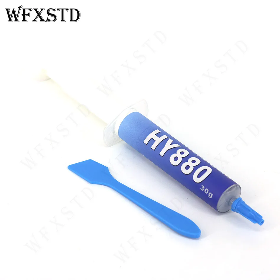 WFXSTD 10PCS 30g 5.15W/m-k Thermal Grease Paste Compound Silicon CPU HeatSink Processor GPU Cooling silicone Fan Thermal HY880