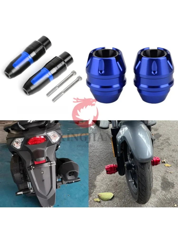 

Motorcycle Front Axle Falling Protection Ball Rear Wheel Crash Slider For SYM Fiddle 3 Fiddle4 Fiddle5 FNX150 FNX125 Accessories