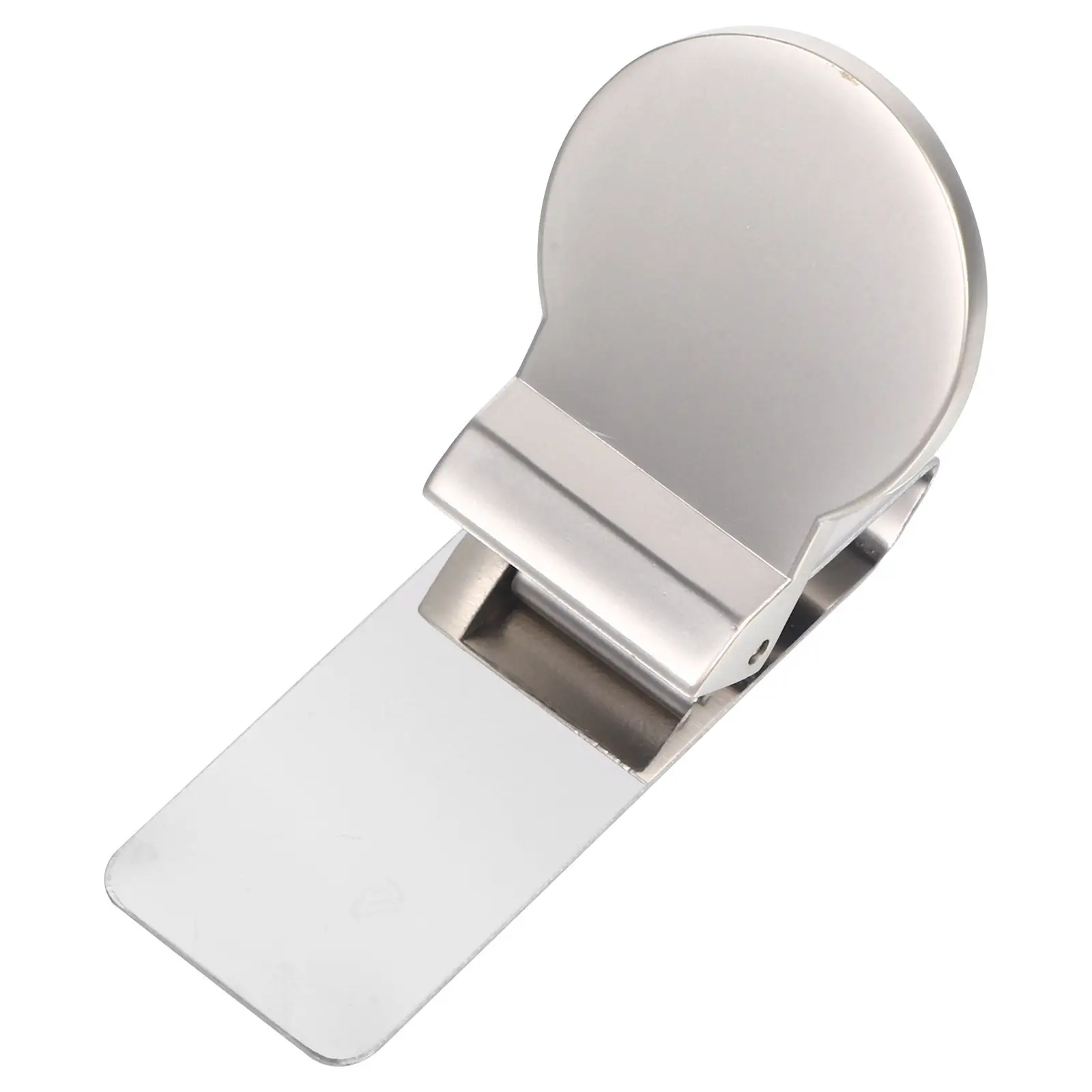 

Portable Money Clip Stainless Steel Multi-Function Cash Check Holder Compact Design for Office Daily Use Metal Note Clamps