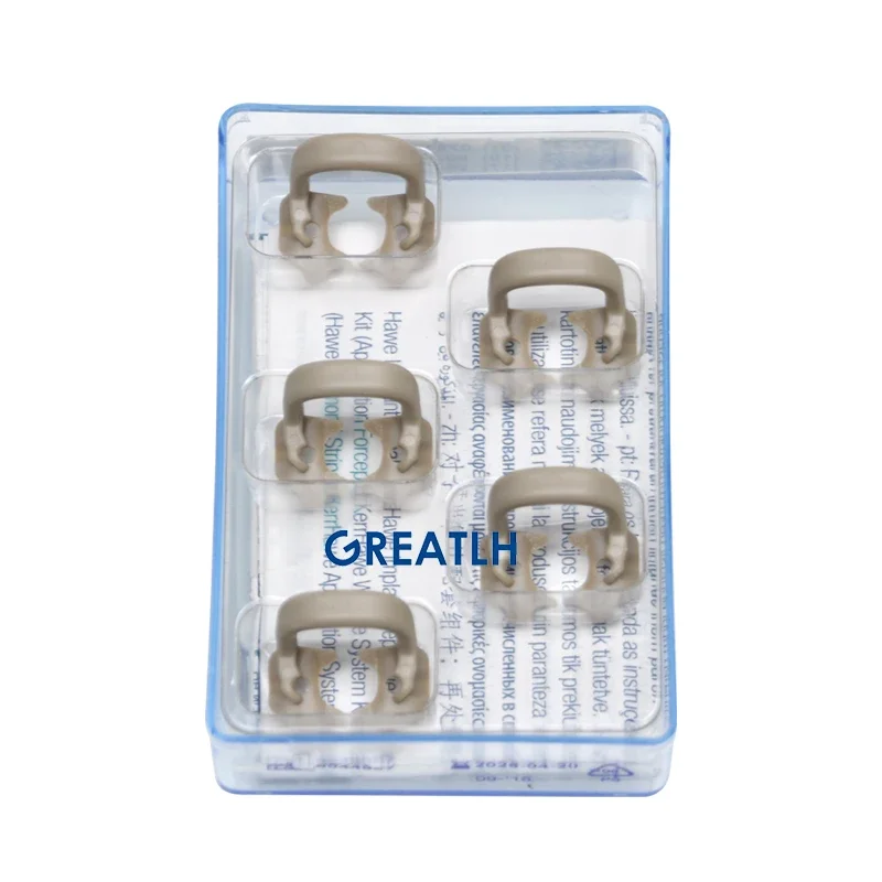 Universal Rubber Dam Sundries Kerr Soft Clamp Molar Teeth Polymer Dental Instrument 5pcs/set