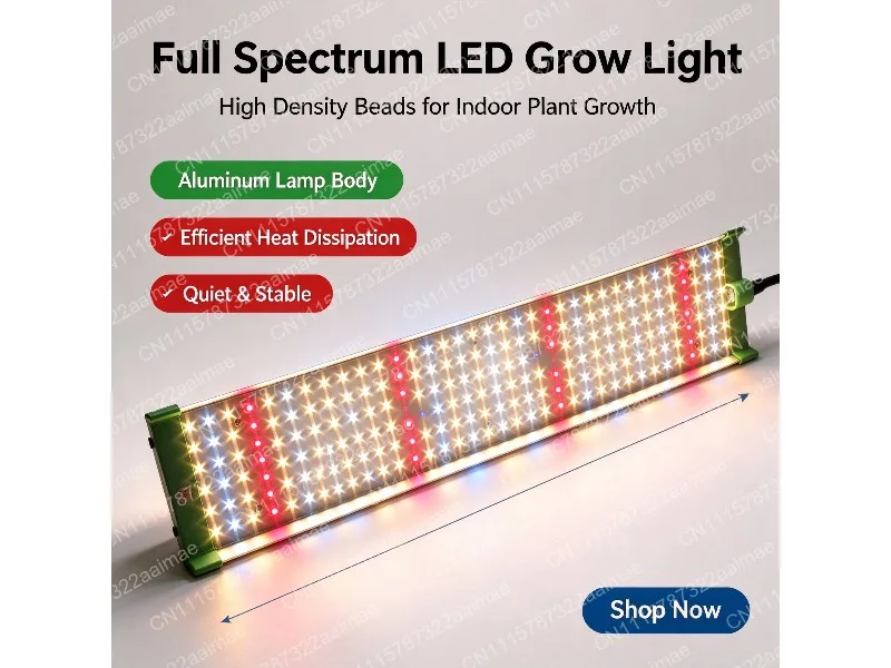 Full Spectrum LED Grow Light Quantum Board for Succulents Ferns Vegetables Indoor Plants