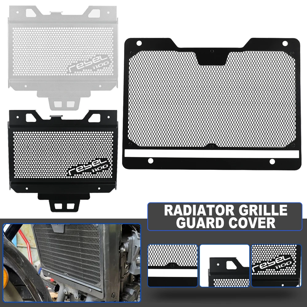 

For Honda CMX1100 Rebel CMX1100 Rebel DCT 2021-2025 Radiator Guard Cover Gille Protection Motorcycle Aluminium Accessories