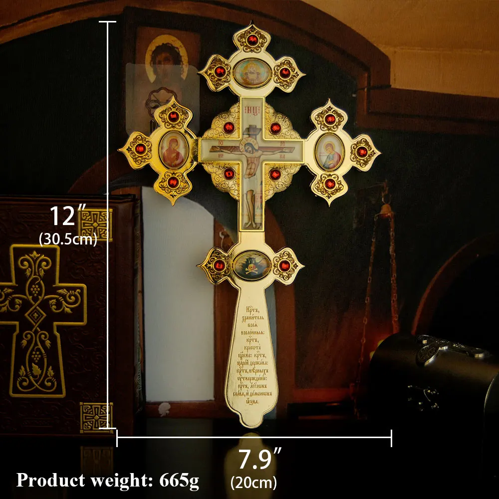 Orthodox Cross Hand Blessing Articulos Religiosos Decoration Catolicos Church  Cruz Pectoral