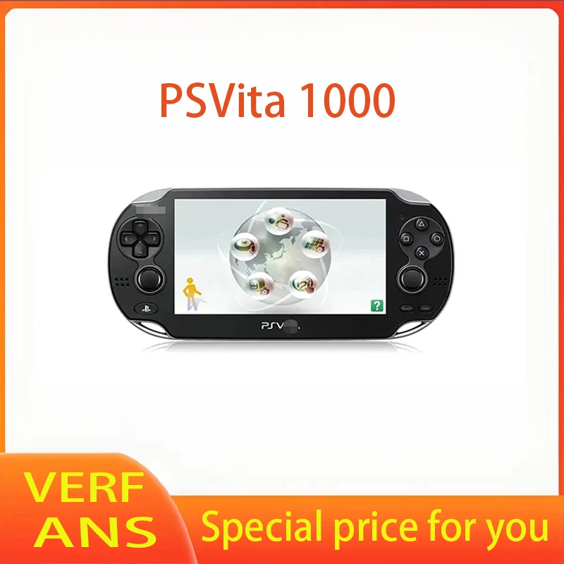 Refurbished PS Vita 1000 Handheld Game Console PSVita 1000 Unlocked Install PKGj Store and Adrenaline for PSV 1000 5 inches