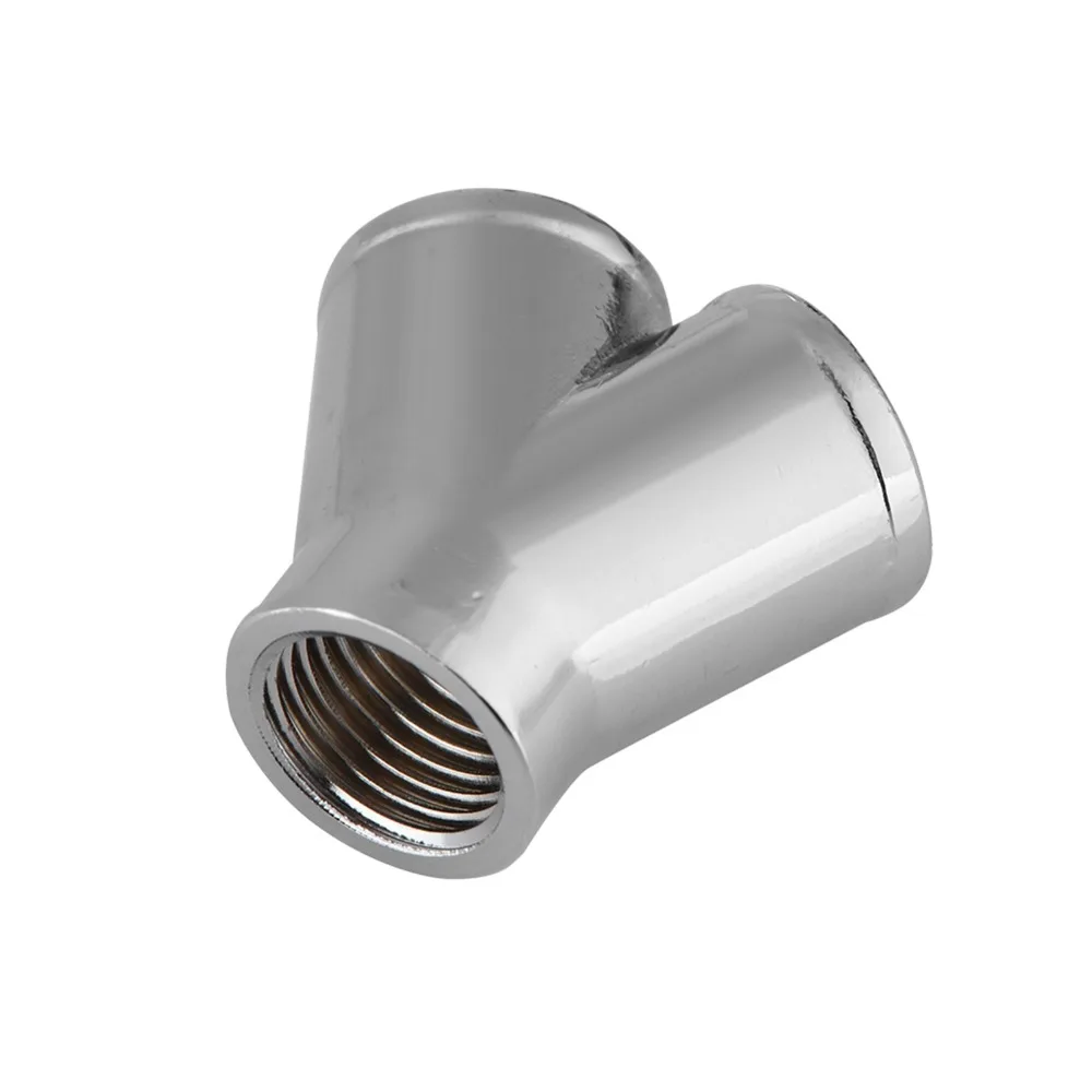 G1/4 Thread PC Water Cooling Fitting Y Splitter Shape Female Thread Water Cooling Connector 3 Way Liquid Cooling Fitting