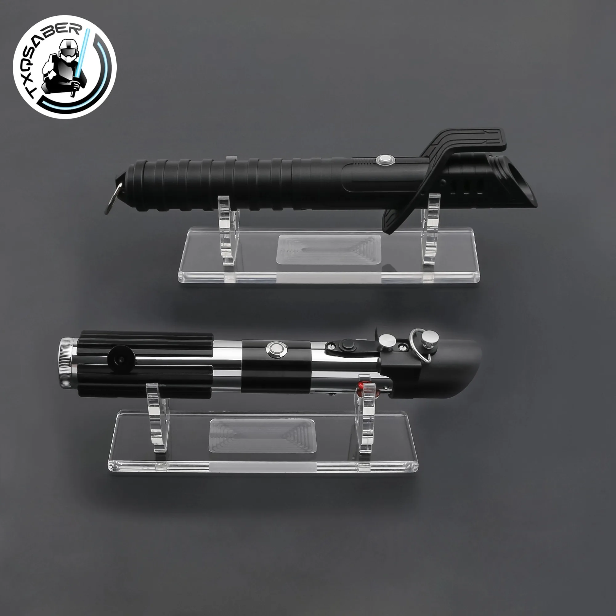 TXQ Darksaber Lightsaber Vader No Blade Luminous Toy 16sound Smooth Swing Combat Gift JEDI Sword Metal Force Glow Proffie SNV4