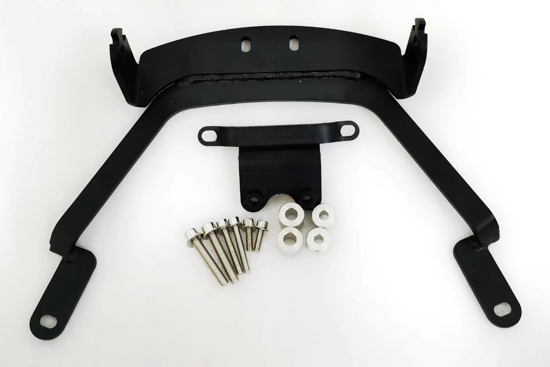 For Honda Forza 350 Motorcycle Accessories Sissy Bar Multi-Purpose Driver Passenger Backrest  with Folding Luggage Rack