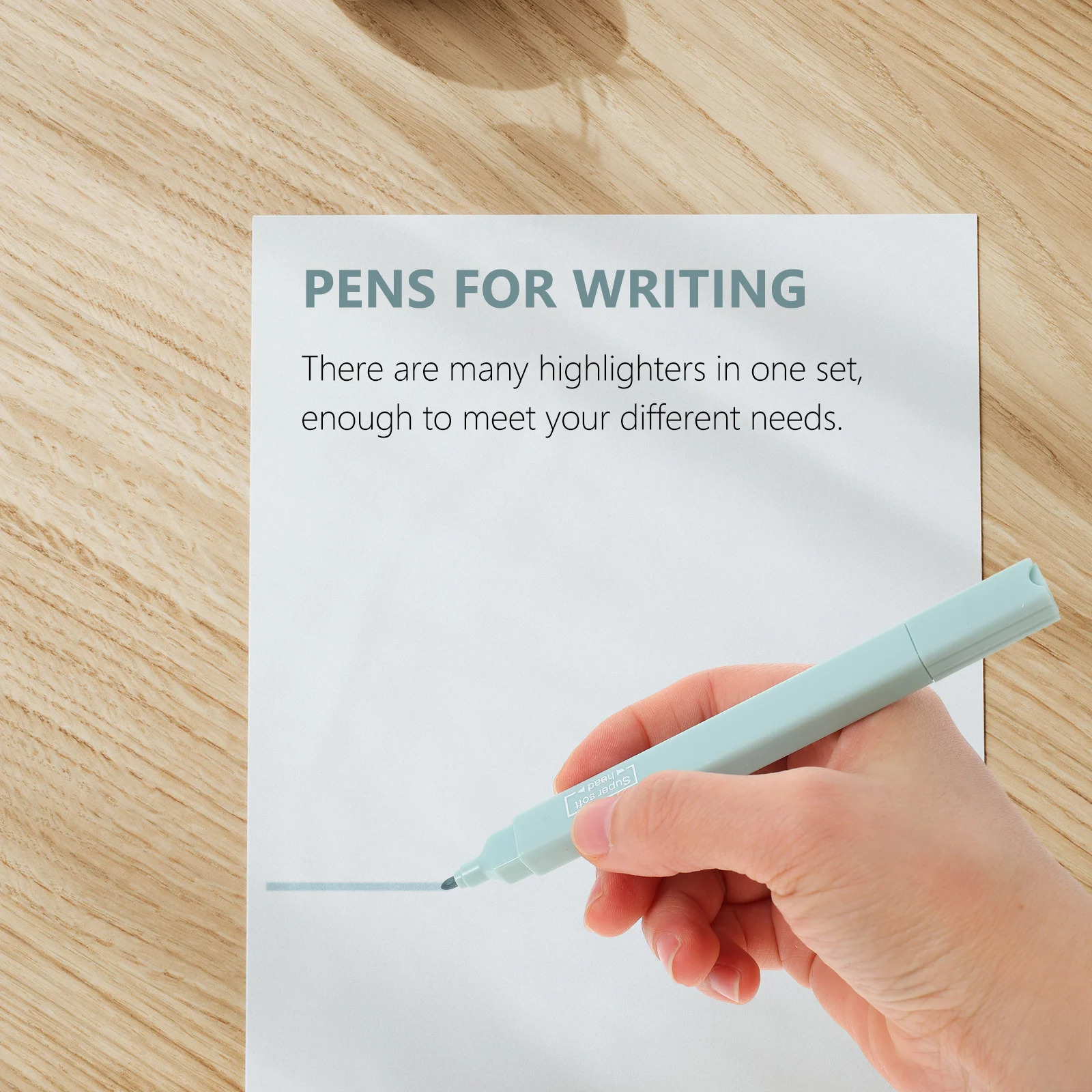 

12pcs Double-Headed Highlighters Colorful Fluorescent Marker Pens Portable Note Markers For School Office Use Practical Writing