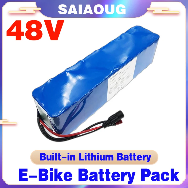 electric bike battery 48v 50ah e bike akku batterie velo 30ah bateria do roweru 48v aostirmotor s07-b ebike 1000w motor 48v 20ah