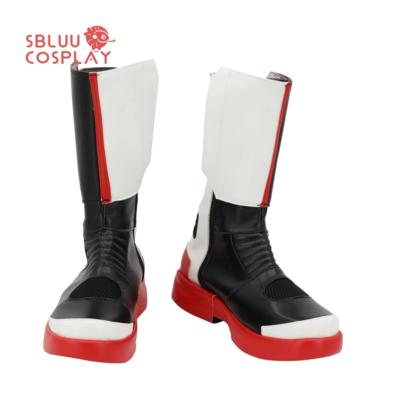 SBluuCosplay Mister Fantastici Scarpe Cosplay Stivali su misura Festa di Halloween