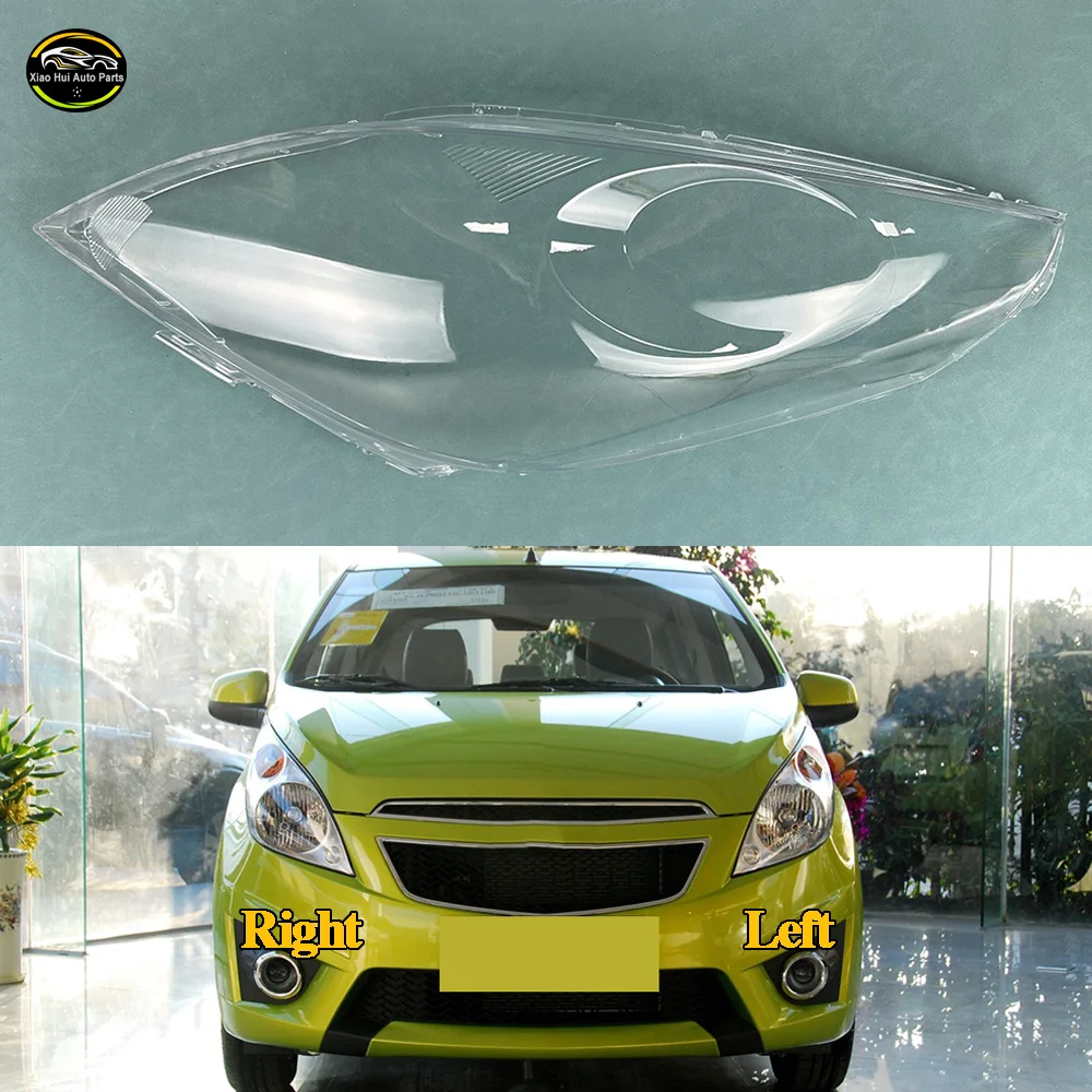 Headlight Cover Transparent Headlamp Shell Lens Replace Original Lampshade Plexiglass For Chevrolet 2011 2012 2013 2014 Spark