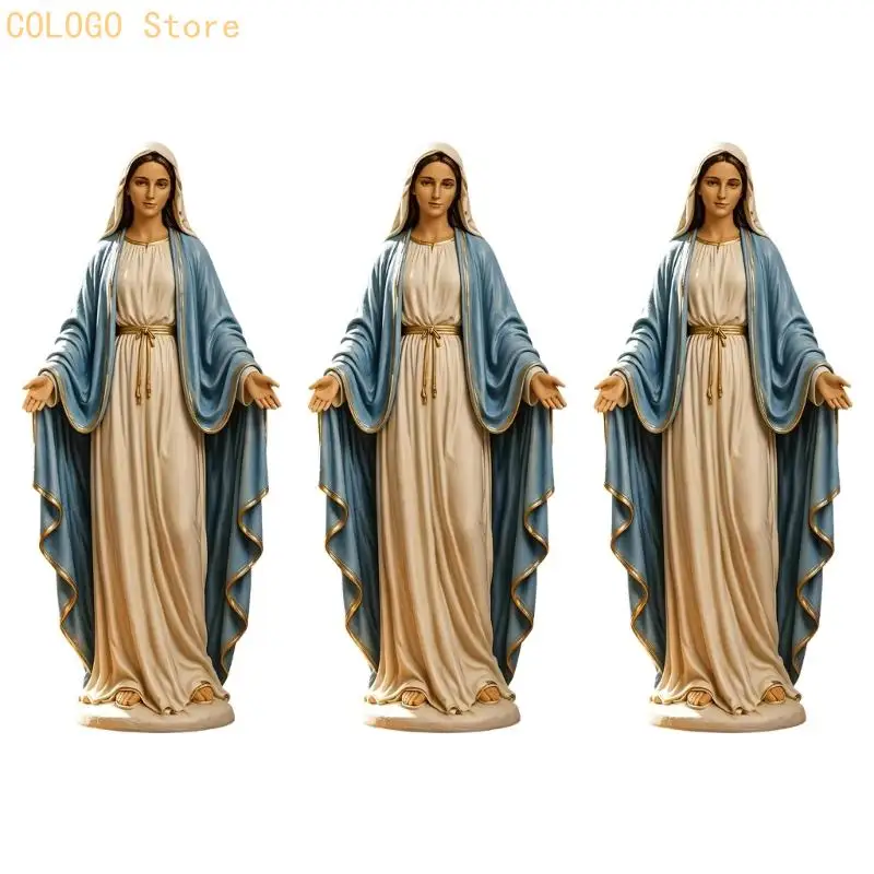 Cabinet And Table Figure Collection for Indoor Display, Flowing Robe Home Sculpture for Office, Bedroom, and Entryway D0LD