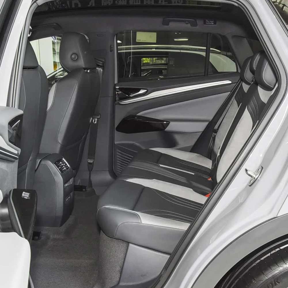 مخصص غطاء مقعد السيارة 5 مقاعد ل VW ID.4 CROZZ 2021 20222 2023 2024 2025 2026 كامل مغطاة وسادة مقعد مقعد أغطية حماية #3