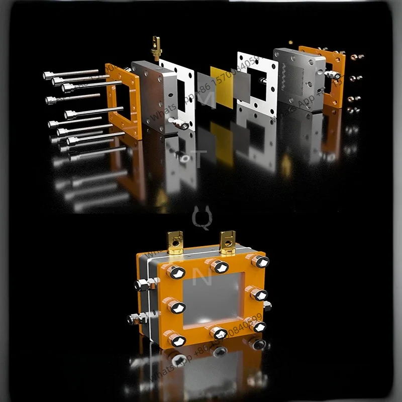 Alkaline electrolyzed water testing tool, pure nickel electrolyzer, serpentine flow field plate MEA membrane electrode tooling