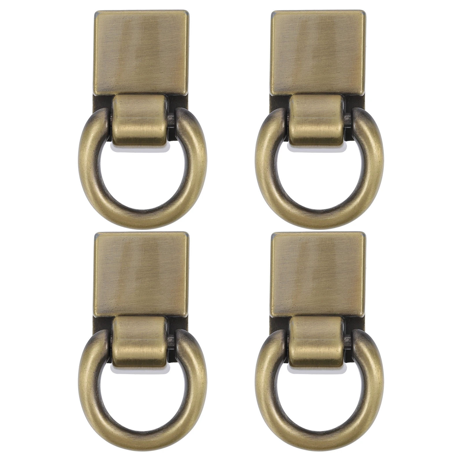 

4 Pcs Buckles Durable Metal Lightweight Compact Size Bag Buckle Replacement DIY Clasps Shoulder Purse Hardware