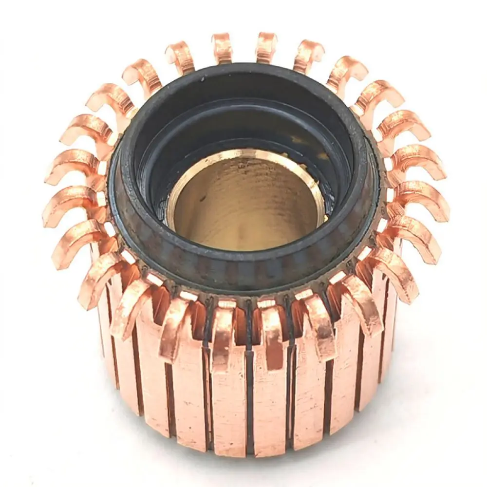 Electric Grinder Motor Commutator Compatible For Makita 9553 Rotor Armature Parts Hook Design Repair Replacement