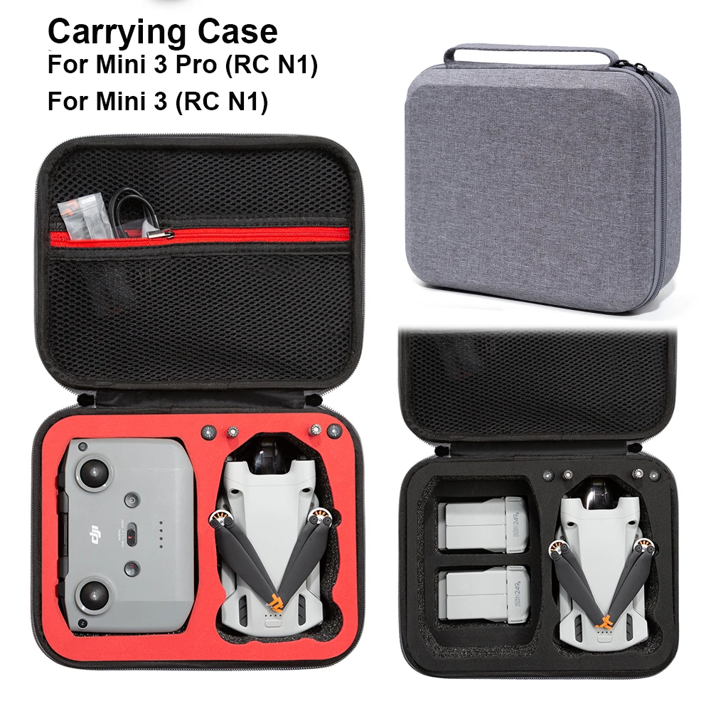 

Drone Box for DJI Mini 3 Portable Drone Stand-Alone Box for DJI Mini 3 Pro Accessories Storage Case